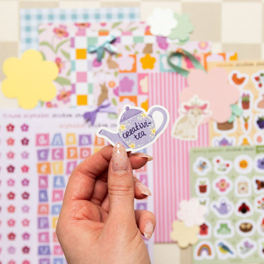 Losse sticker - Creativi-tea