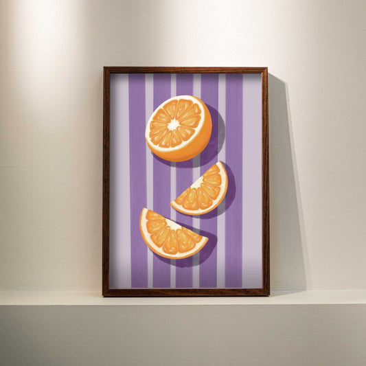 Poster - Frisse sinaasappelen