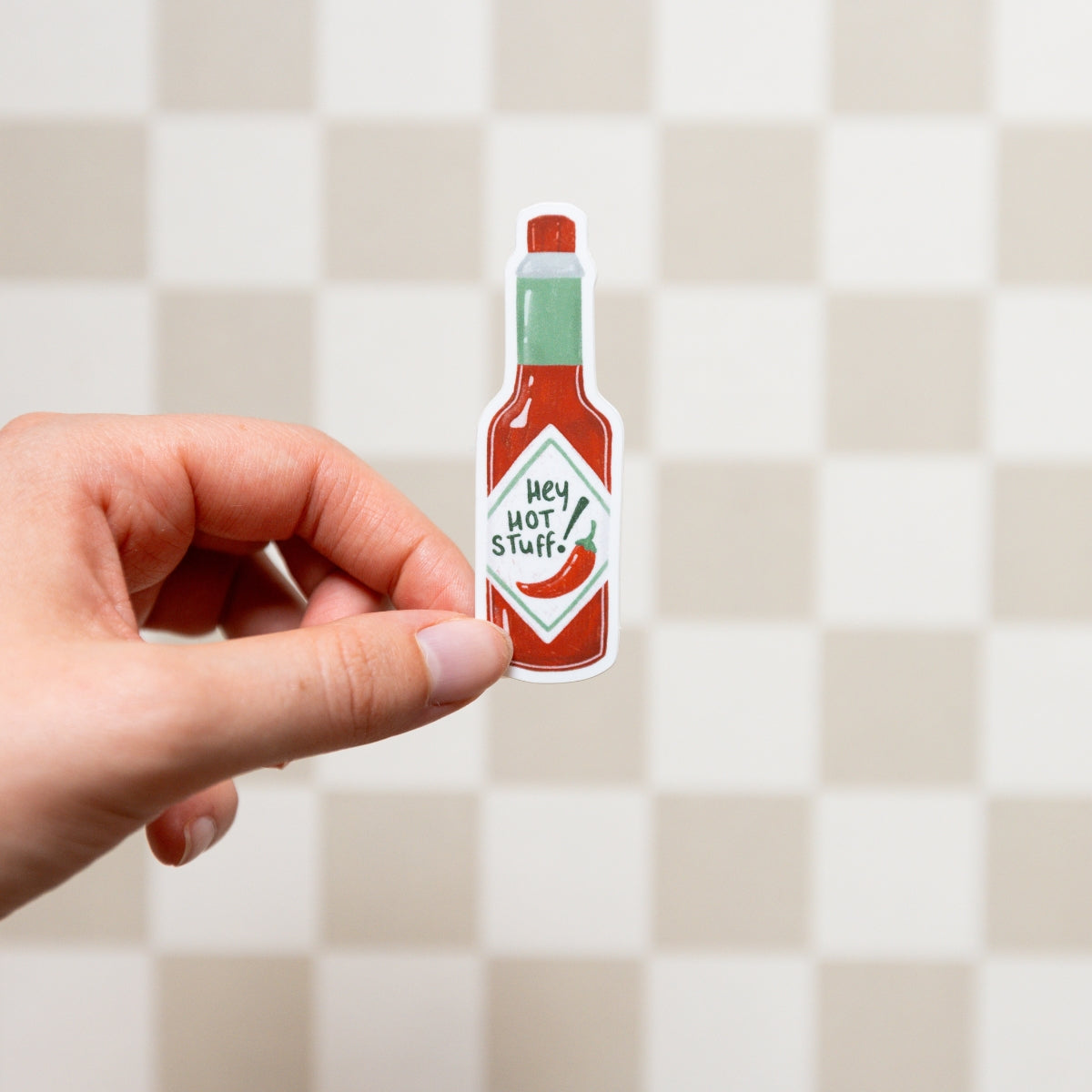 Losse sticker - Hey Hot Stuff!