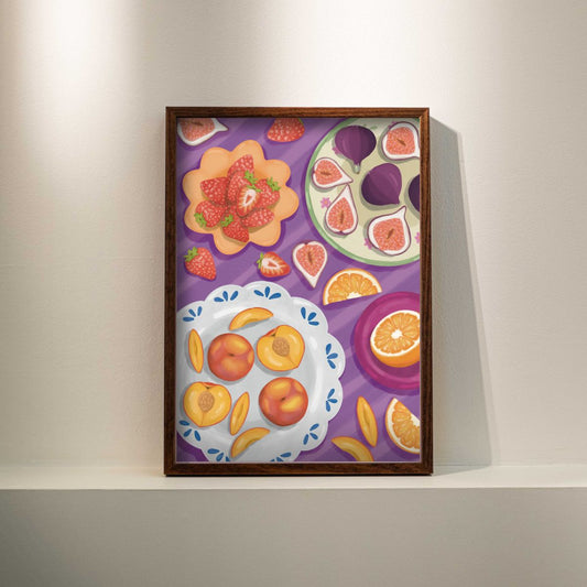 Poster - Kleurrijk fruit