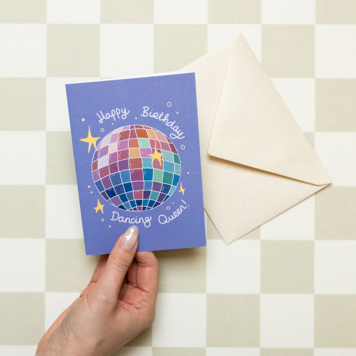 Wenskaart - Verjaardagskaart 'Happy Birthday Dancing Queen'