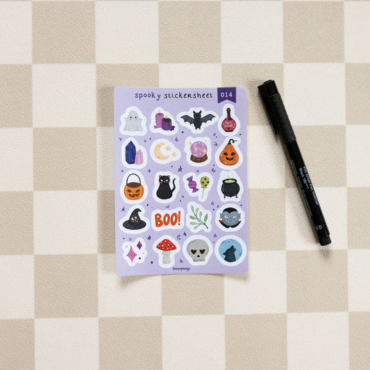 Stickervel - Spooky (014)