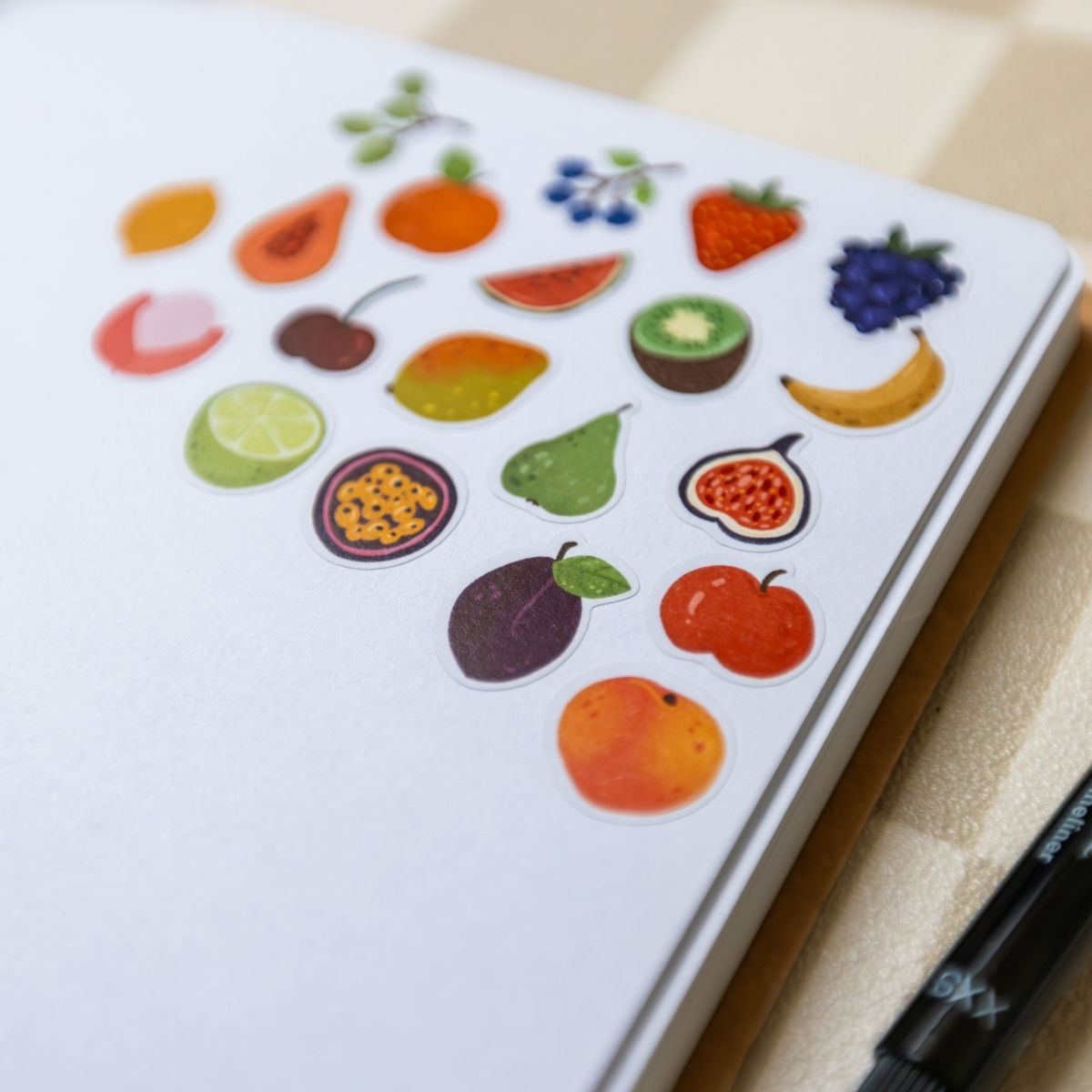 Stickervel - Fruit Stickersheet (005)