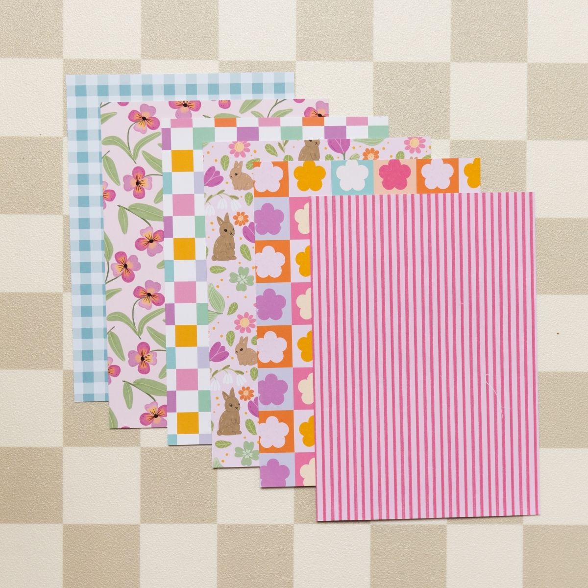 Journal papierbundel - Designpapier 'Spring Garden'