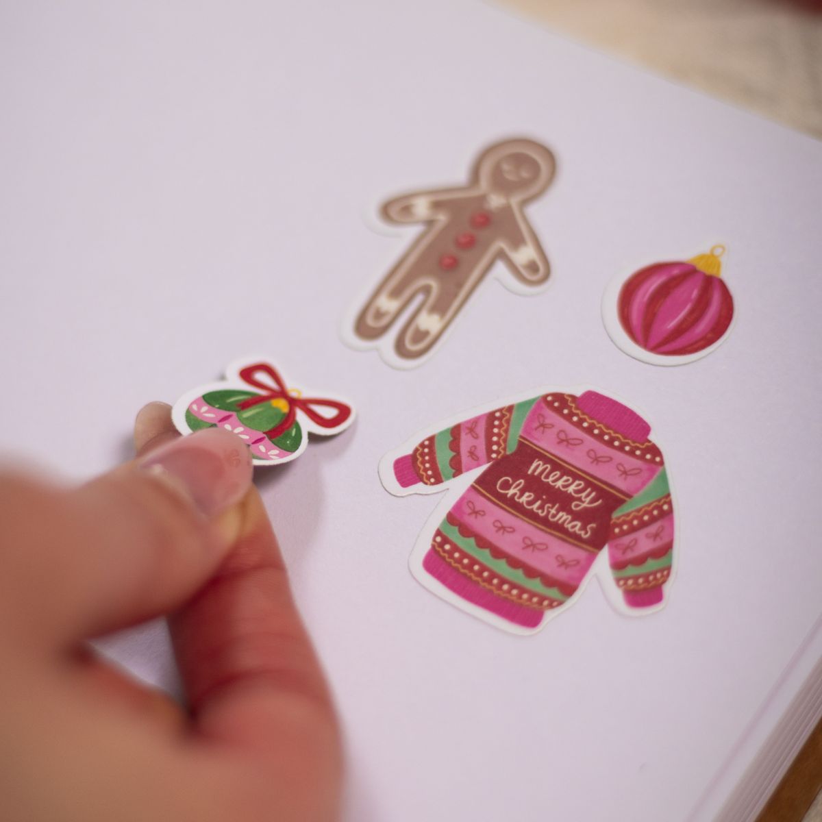 Stickervel - Kerst (Christmas Stickersheet 001)