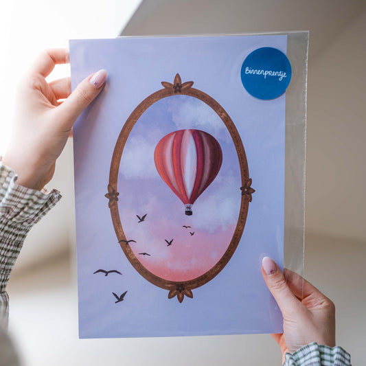 Poster - Droom vlucht