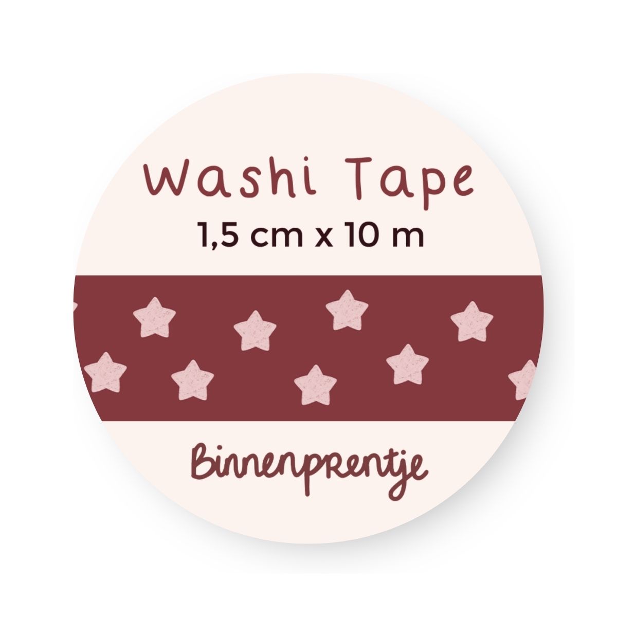 Washi tape - Sterren
