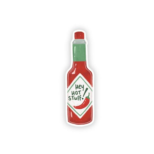 Losse sticker - Hey Hot Stuff!