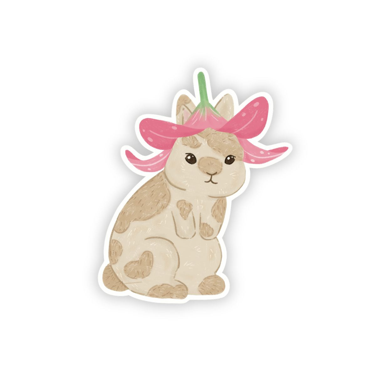 Losse sticker - Konijntje