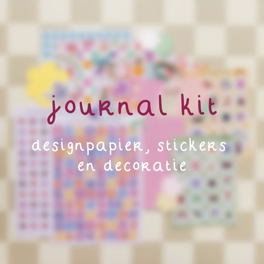 Journal kit - Lente editie