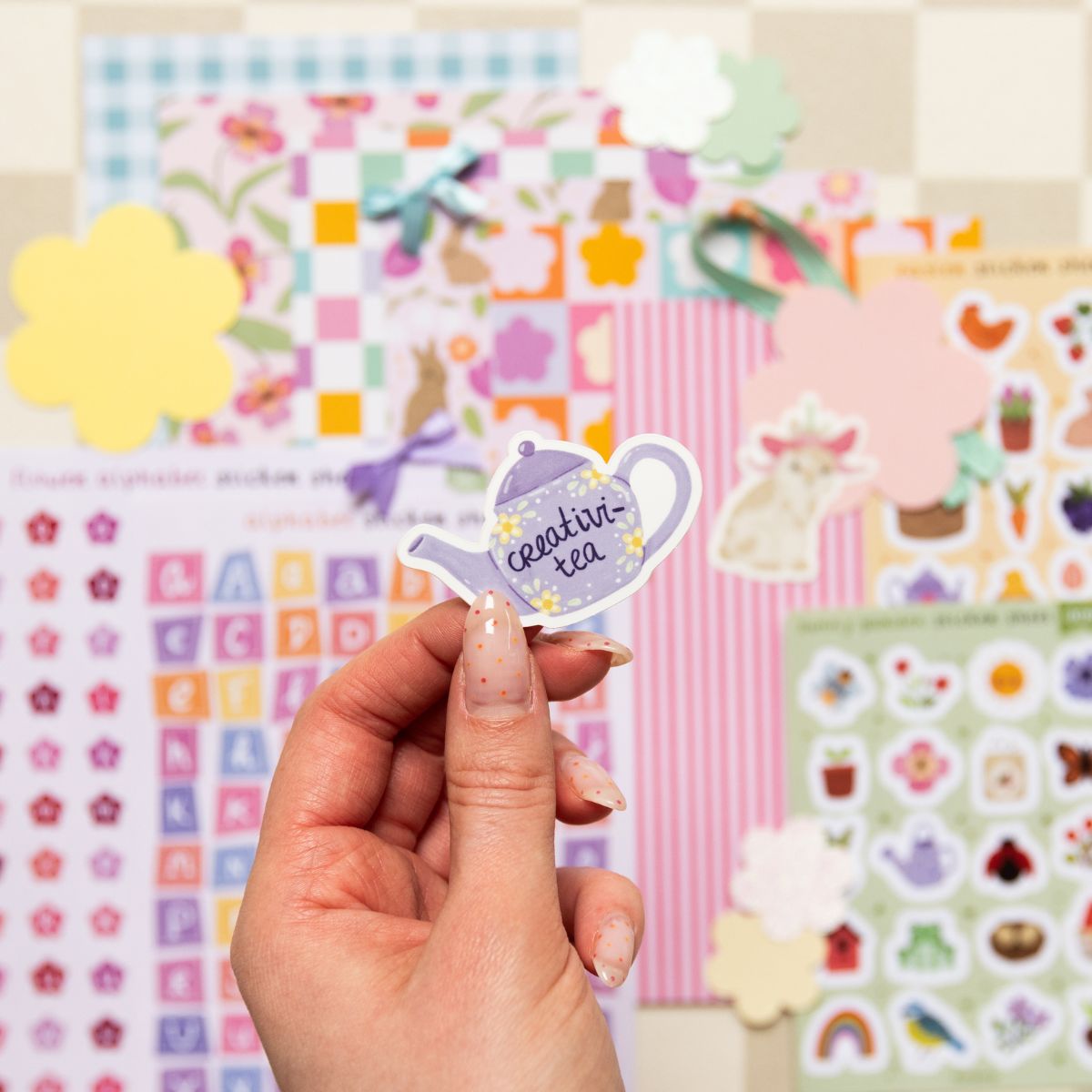 Losse sticker - Creativi-tea
