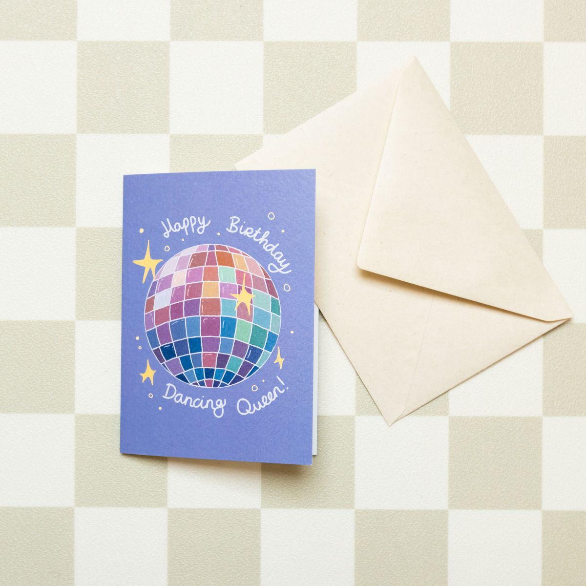 Wenskaart - Verjaardagskaart 'Happy Birthday Dancing Queen'