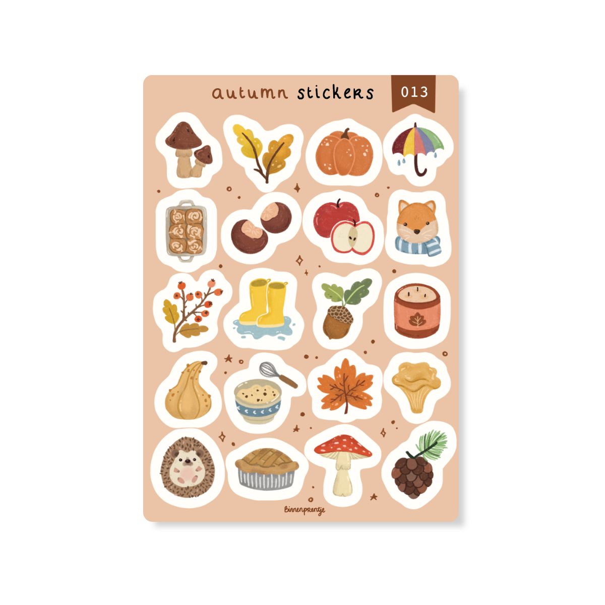Stickervel - Autumn (013)