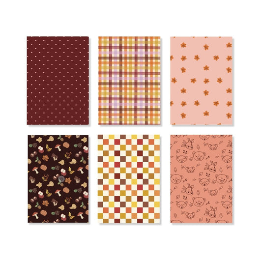 Journal papierbundel - Designpapier 'Herfst'