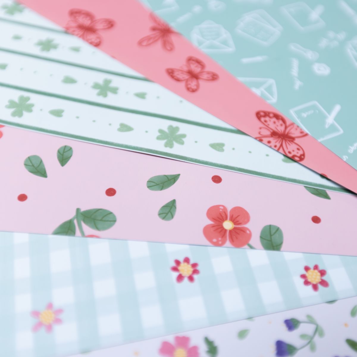 Journal papierbundel - Designpapier 'Poet's garden'