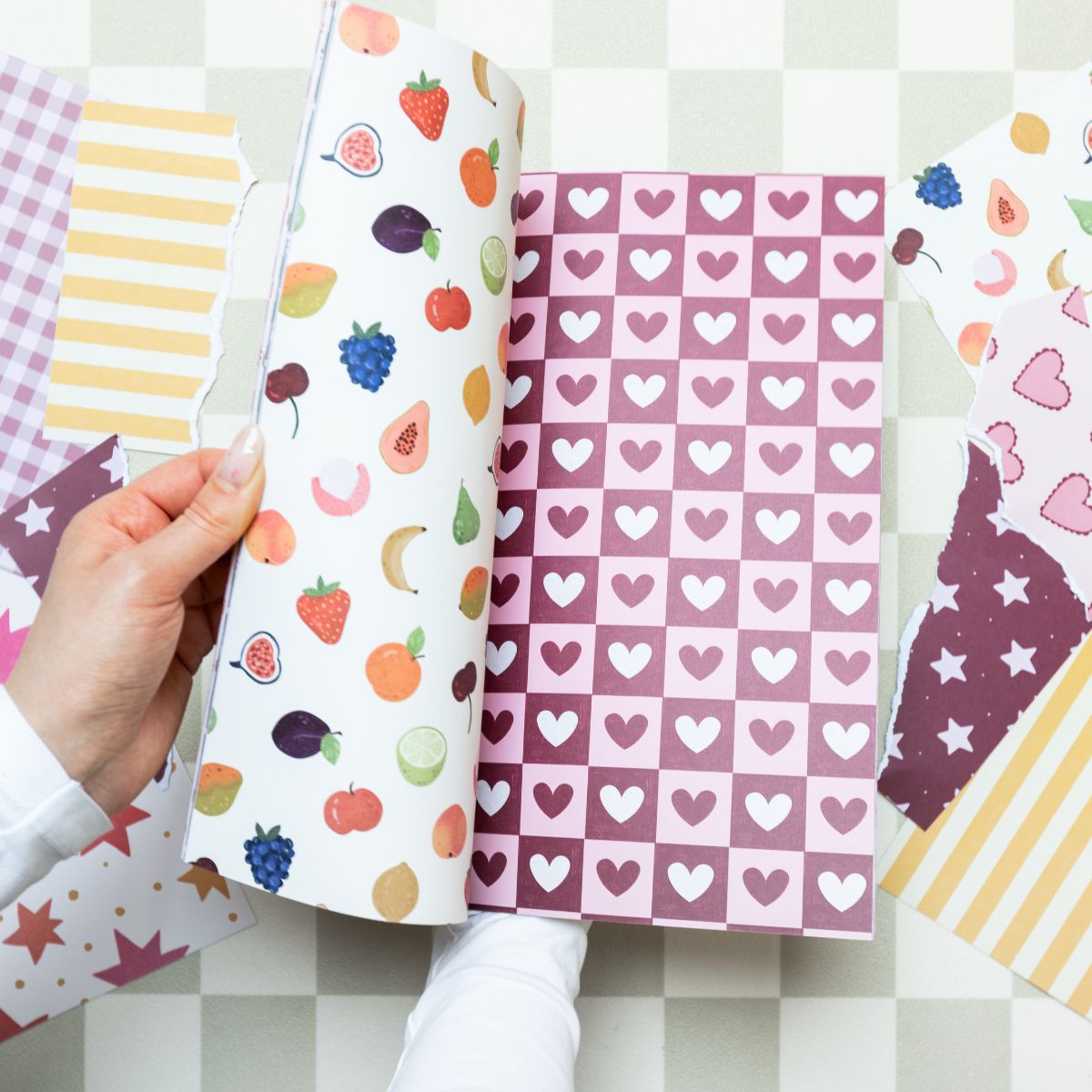 Journal & scrapbook designpapierbundel - Editie 01