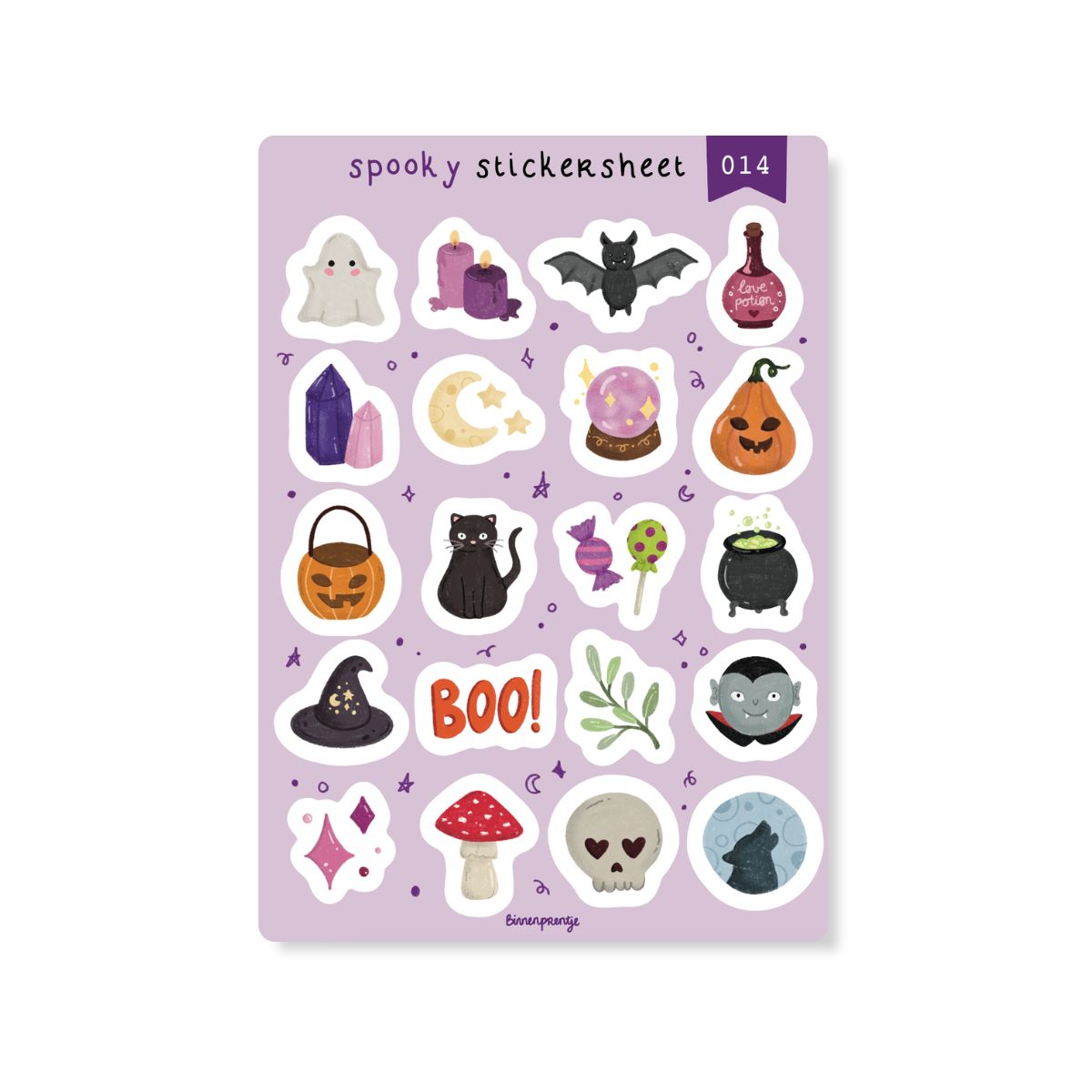 Stickervel - Spooky (014)