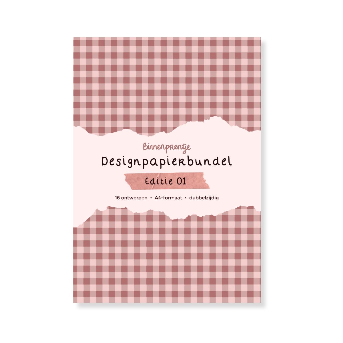 Journal & scrapbook designpapierbundel - Editie 01