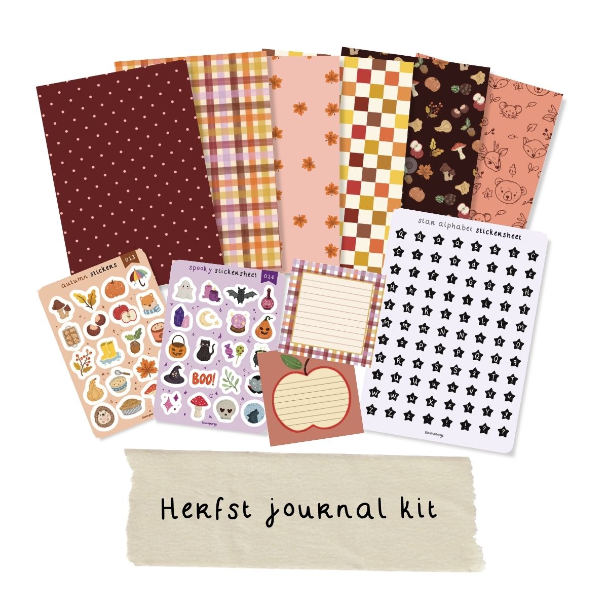 Journal kit - Herfst editie