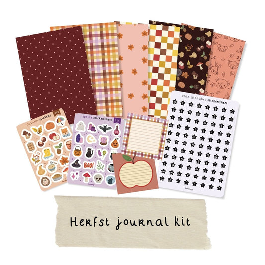 Journal kit - Herfst editie