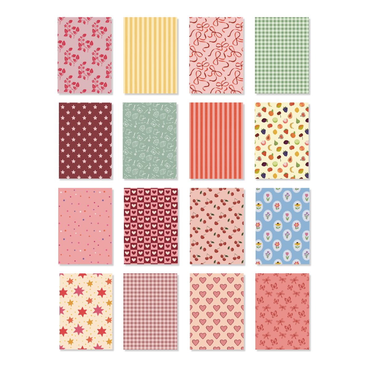 Journal & scrapbook designpapierbundel - Editie 01