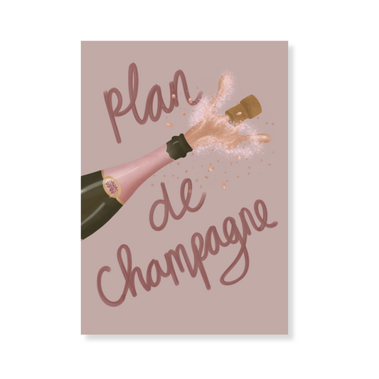 Poster - Plan de Champagne
