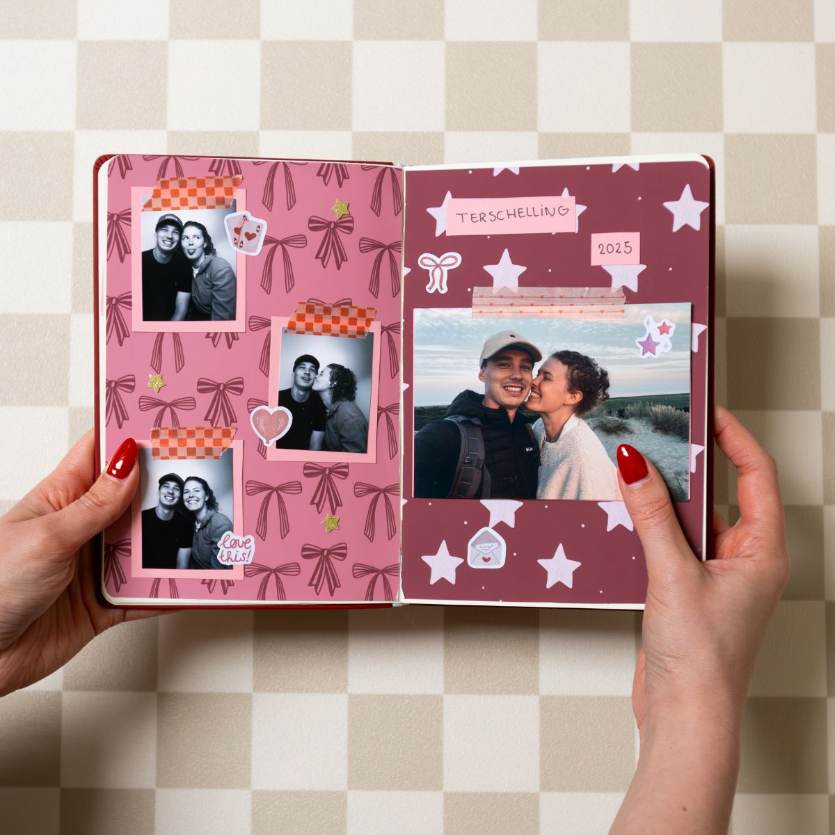 Journal papierbundel - Designpapier 'Girly'