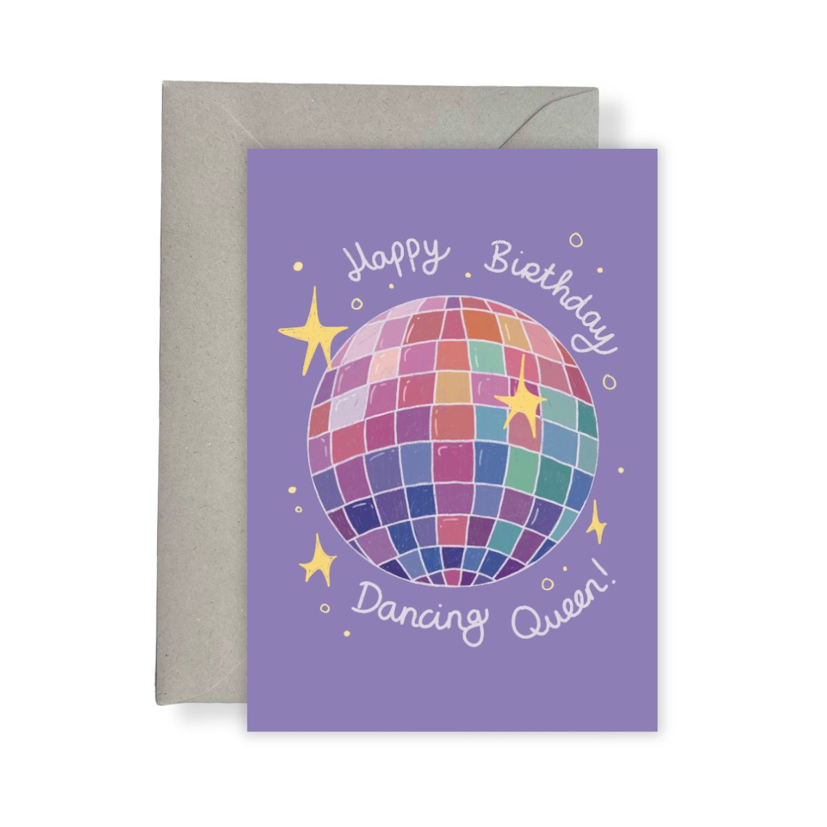 Wenskaart - Verjaardagskaart 'Happy Birthday Dancing Queen'